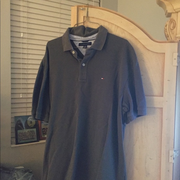 Dark gray Claiborne Men’s polo - Picture 1 of 2